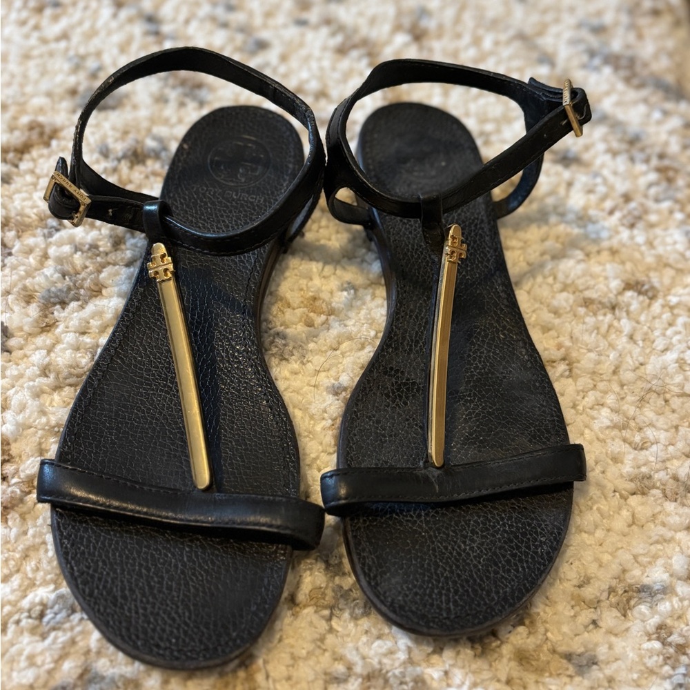 Tory Burch Leather Sandals Size 9